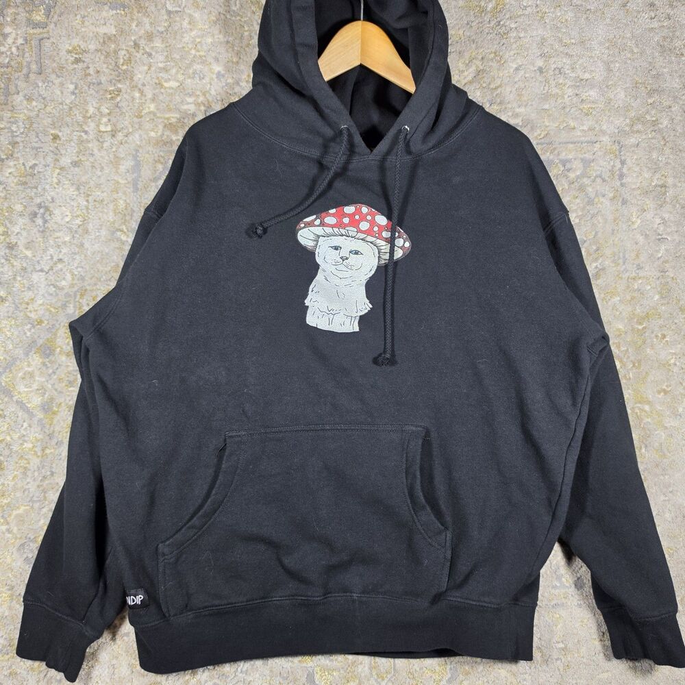 RIPNDIP Pullover hoodie Size: L Black Men